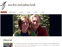 Tablet Screenshot of annandjosh.com